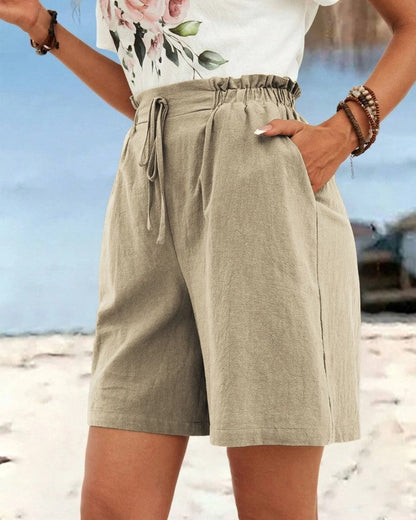 Sandra Women's Relaxed Drawstring Everyday Shorts