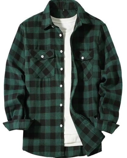 Stefan Relaxed Plaid Button-Up Shirt