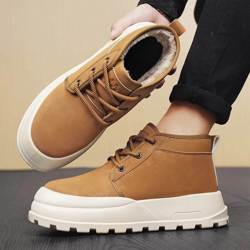 Vionique Chunky Lace-Up Platform Boot