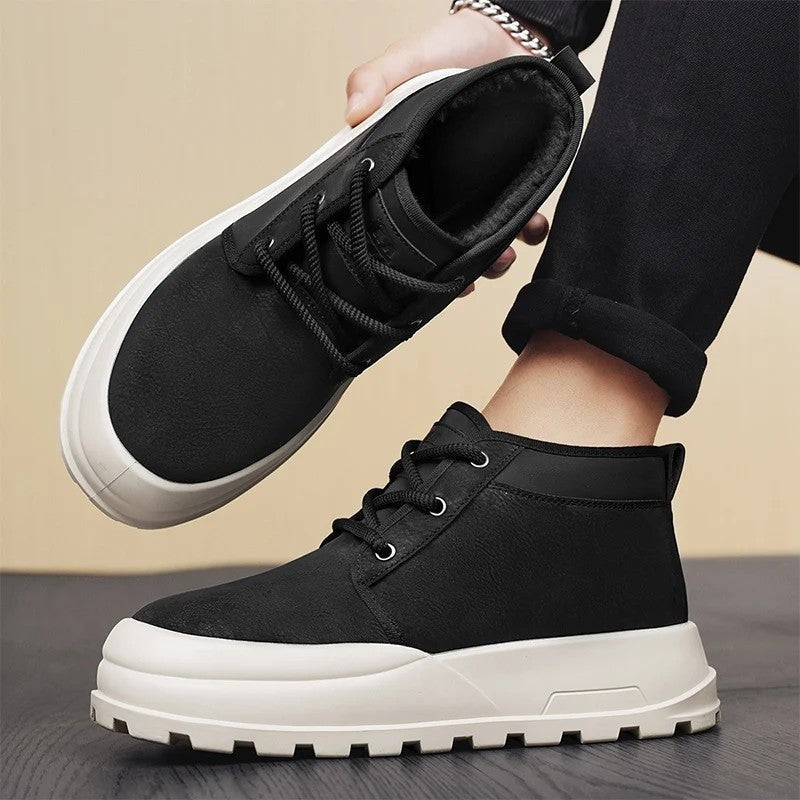 Vionique Chunky Lace-Up Platform Boot