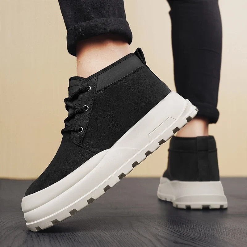 Vionique Chunky Lace-Up Platform Boot