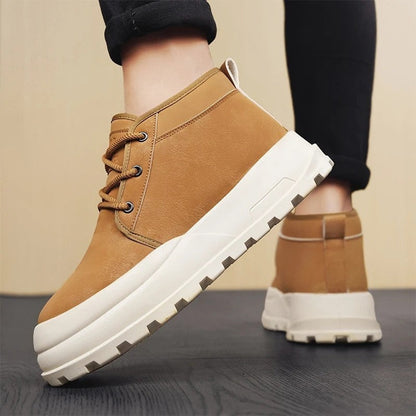 Vionique Chunky Lace-Up Platform Boot