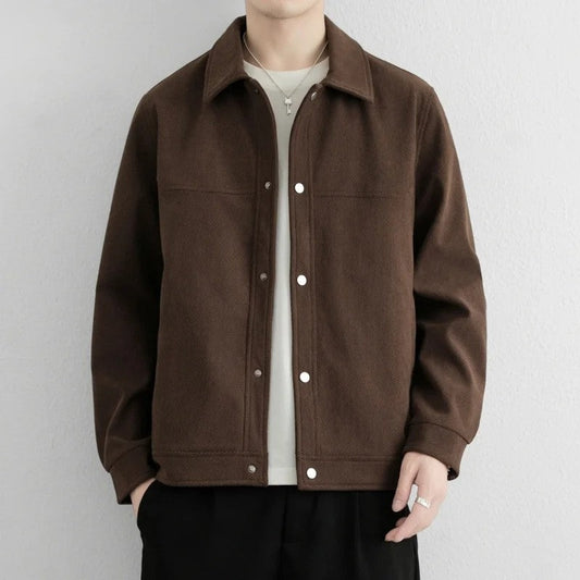Plus Size Tavien Relaxed Snap-Front Shirt Jacket