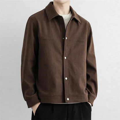 Plus Size Tavien Relaxed Snap-Front Shirt Jacket