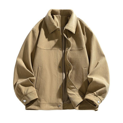 Plus Size Tavien Relaxed Snap-Front Shirt Jacket