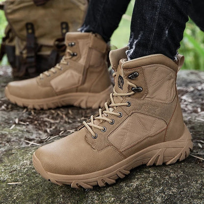 Vandrik Rugged Lace-Up Tactical Boots