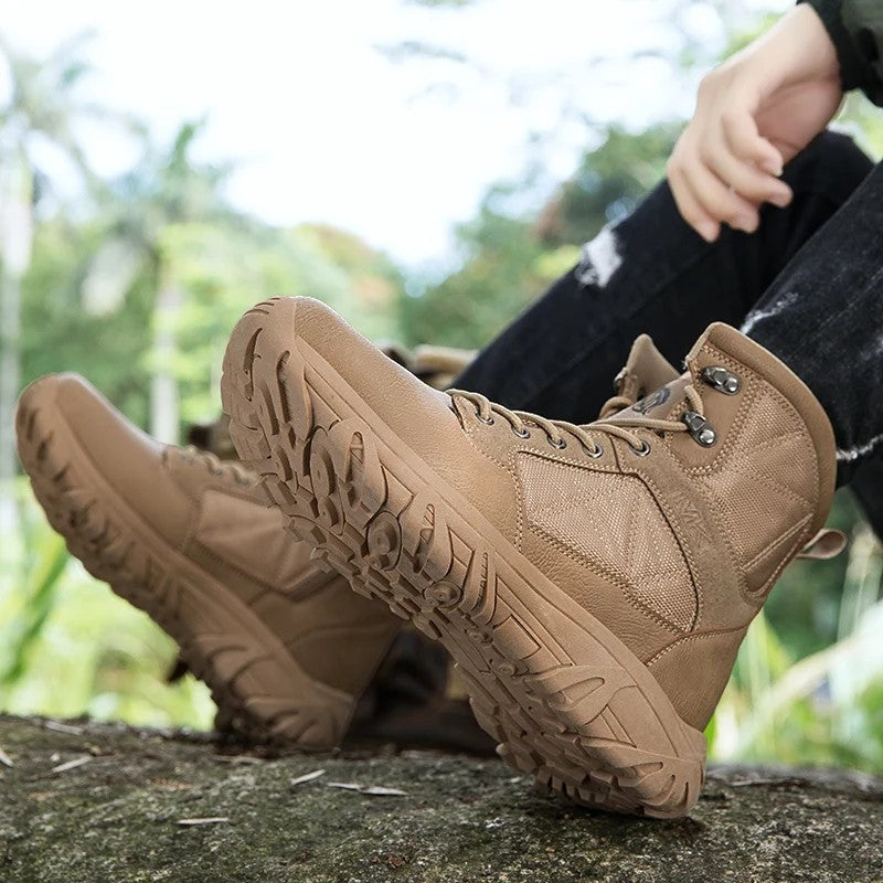 Vandrik Rugged Lace-Up Tactical Boots