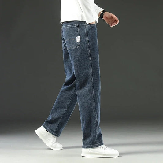 Vardon Relaxed Straight Leg Denim Jeans