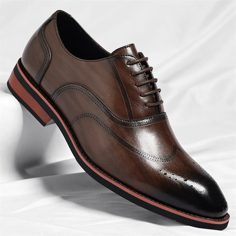 Varello Wingtip Brogue Oxford Dress Shoes