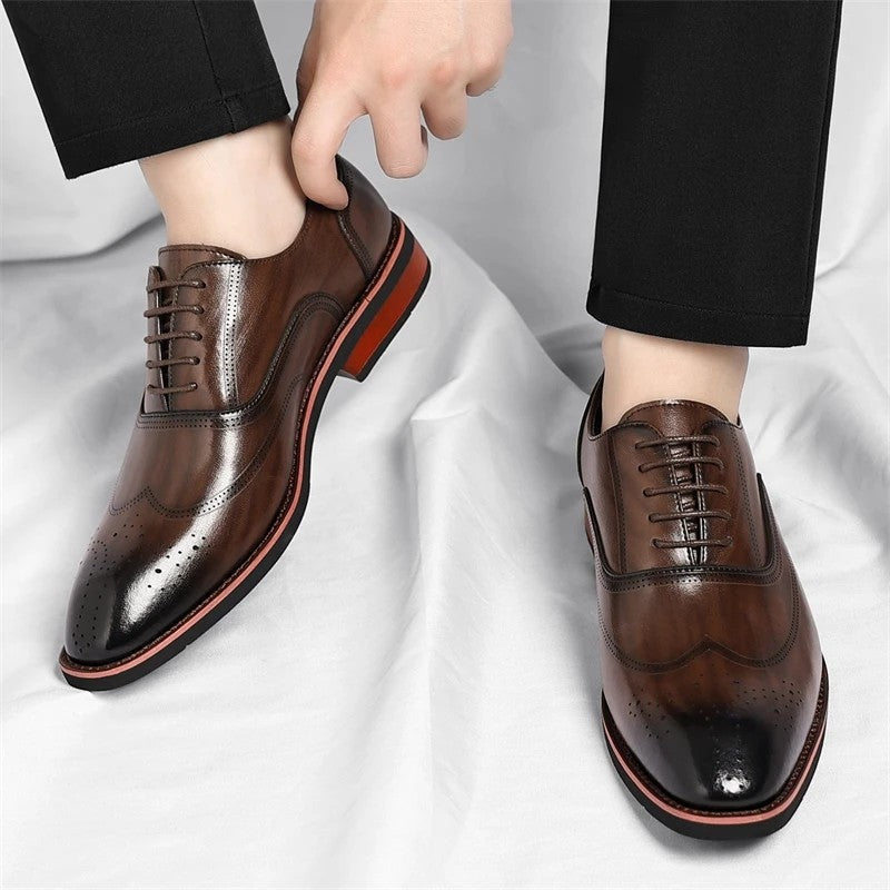 Varello Wingtip Brogue Oxford Dress Shoes