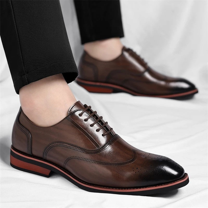 Varello Wingtip Brogue Oxford Dress Shoes