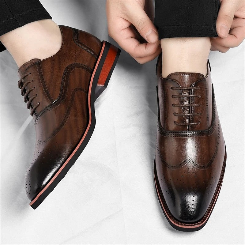 Varello Wingtip Brogue Oxford Dress Shoes