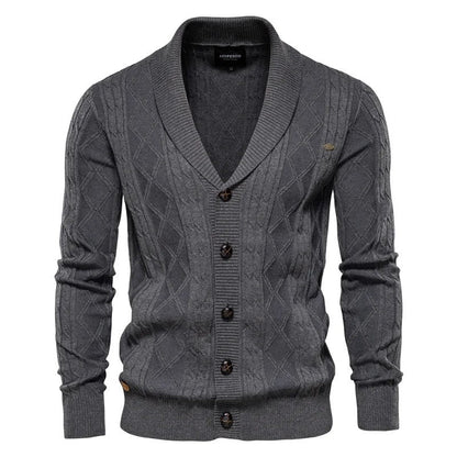 Varese Cable Knit Shawl Cardigan