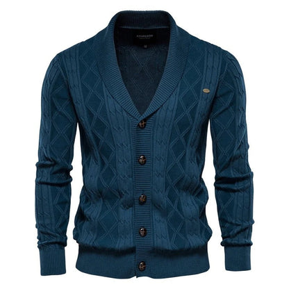 Varese Cable Knit Shawl Cardigan