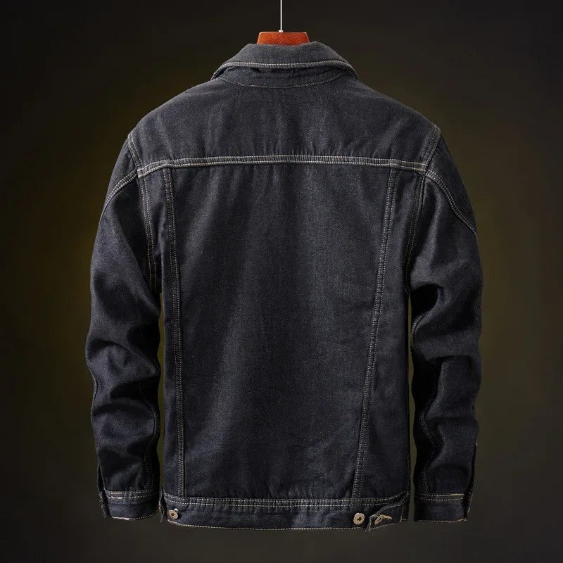 Velmae Sherpa Lined Denim Jacket
