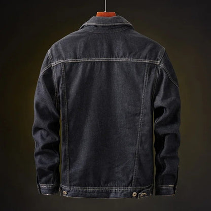 Velmae Sherpa Lined Denim Jacket