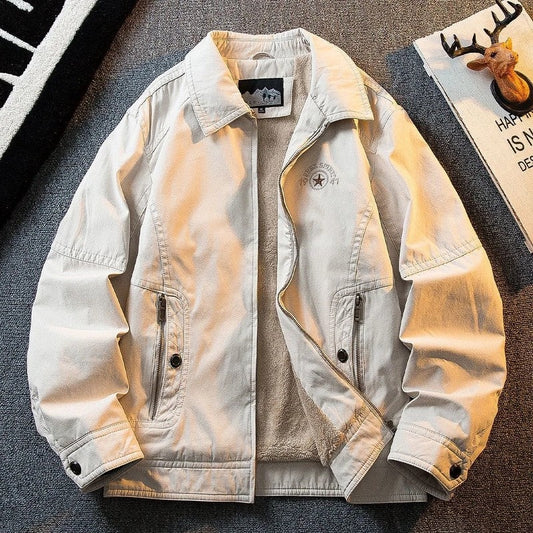 Vesina Relaxed Sherpa Lined Jacket