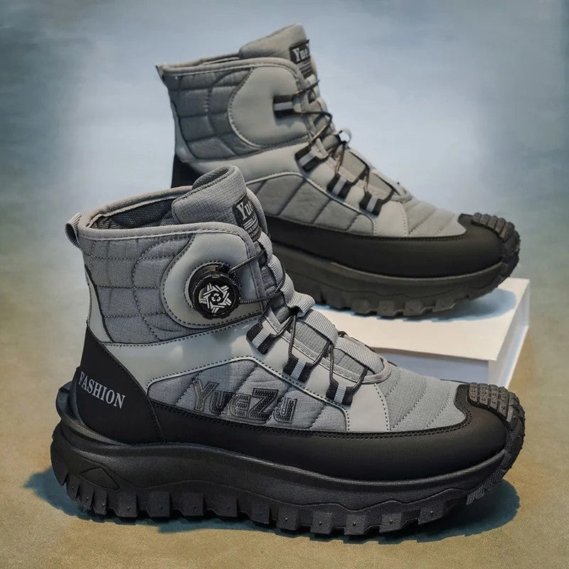 Veydra Quilted High-Top Trail Boots