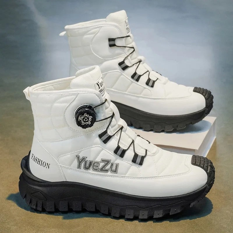 Veydra Quilted High-Top Trail Boots