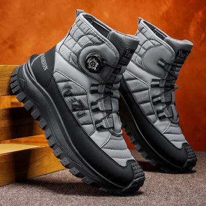 Veydra Quilted High-Top Trail Boots