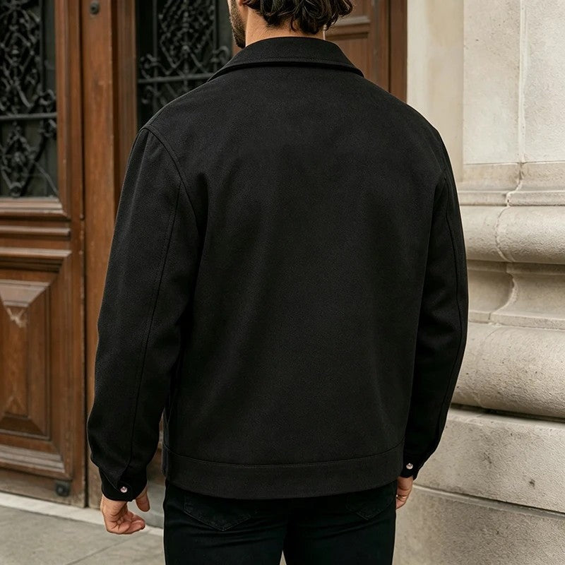 Wesley Relaxed Zip Front Jacket