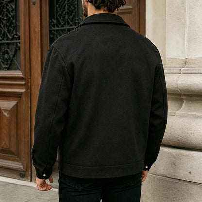Wesley Relaxed Zip Front Jacket