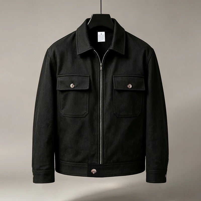 Wesley Relaxed Zip Front Jacket