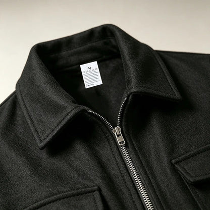 Wesley Relaxed Zip Front Jacket