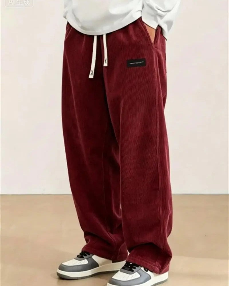 Winslet Relaxed Corduroy Wide-Leg Pants
