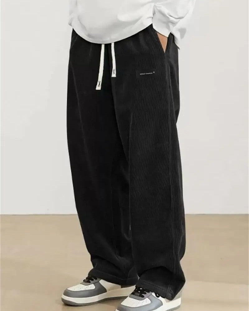 Winslet Relaxed Corduroy Wide-Leg Pants