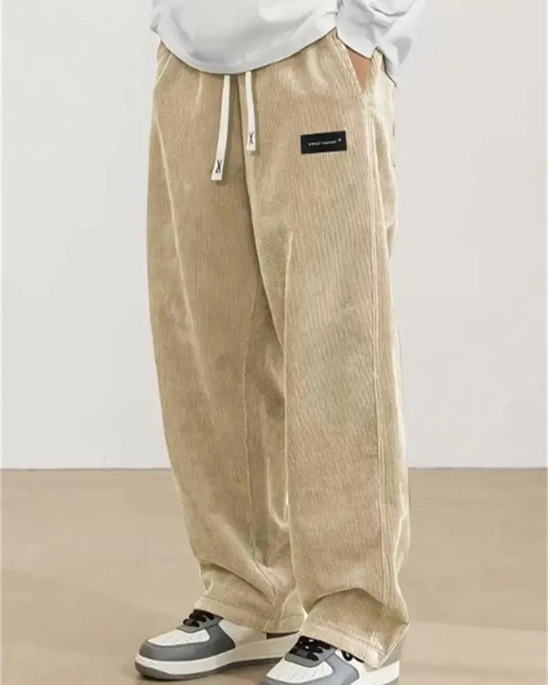 Winslet Relaxed Corduroy Wide-Leg Pants