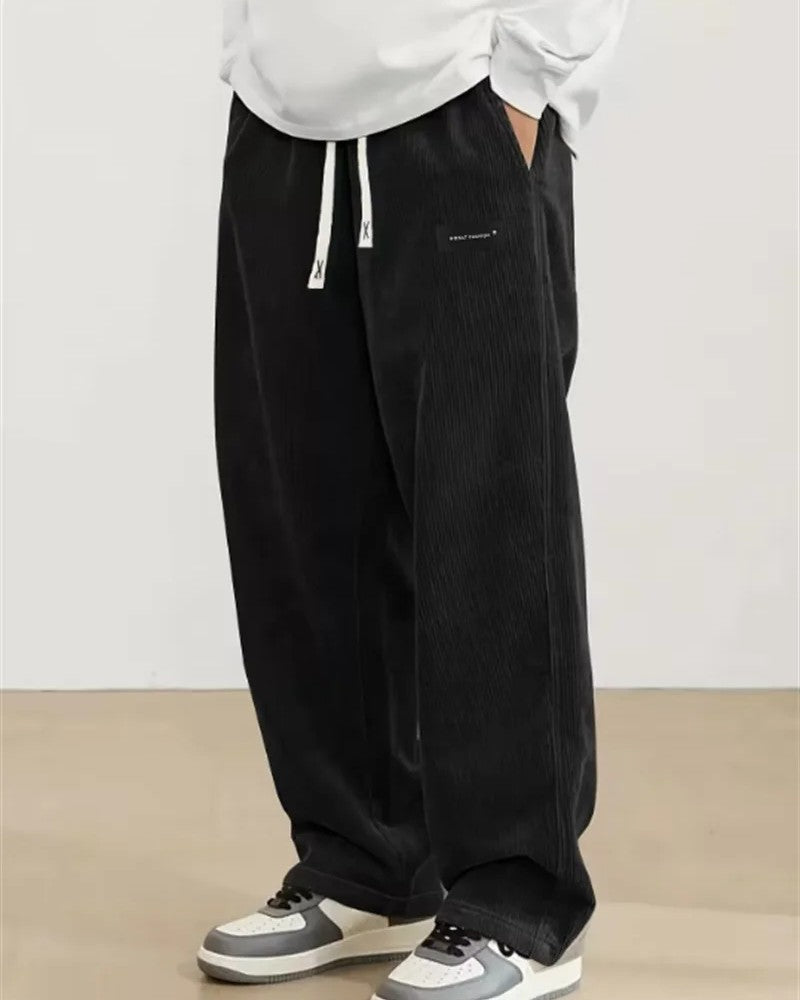 Winslet Relaxed Corduroy Wide-Leg Pants