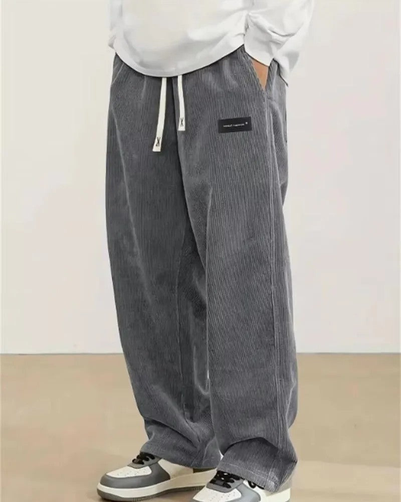 Winslet Relaxed Corduroy Wide-Leg Pants