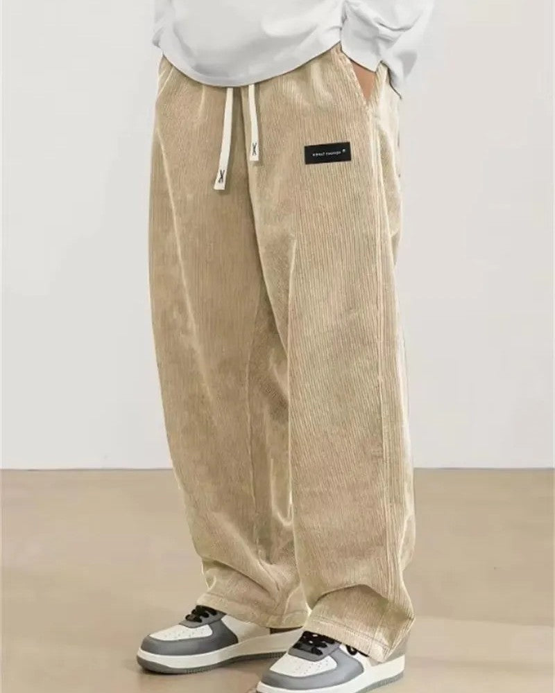 Winslet Relaxed Corduroy Wide-Leg Pants