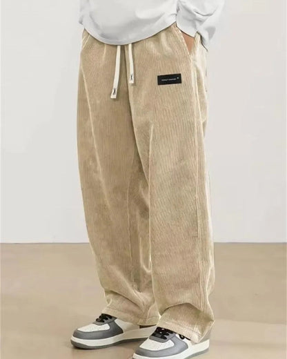 Winslet Relaxed Corduroy Wide-Leg Pants