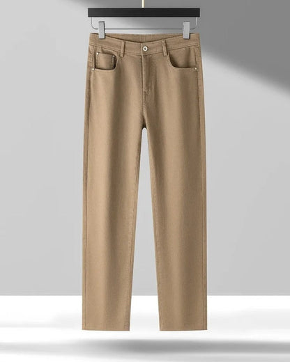 Yveline Relaxed Stretch Cotton Chinos