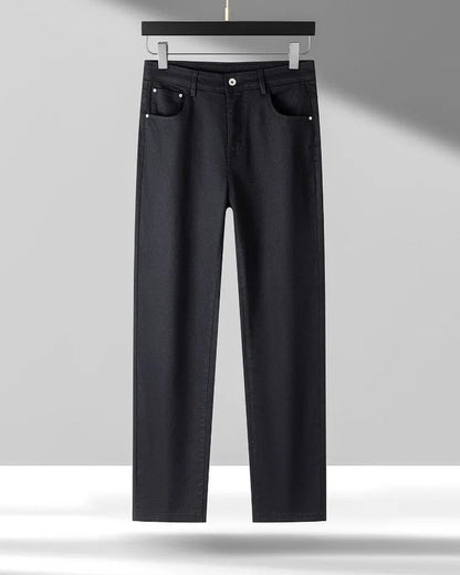 Yveline Relaxed Stretch Cotton Chinos
