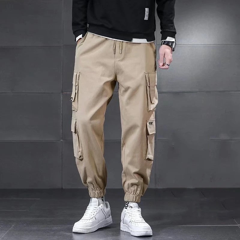 Zelara Fleece Lined Cargo Jogger Pants