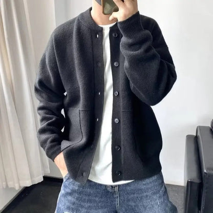 Zorah Relaxed Knit Button-Up Cardigan